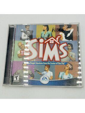 2000 The Sims: The People Simulator Windows PC Game